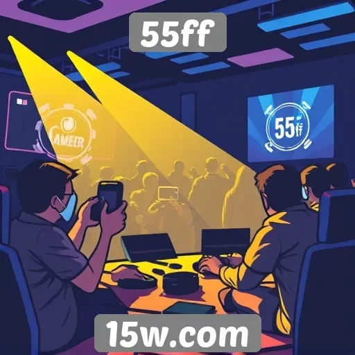 A comunidade gamer e o engajamento no 55ff